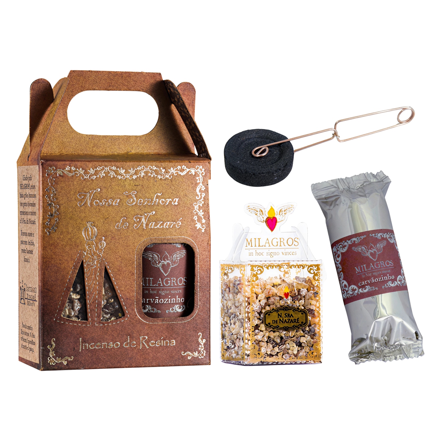 Milagros Our Lady of Nazareth Mini Incense Kit