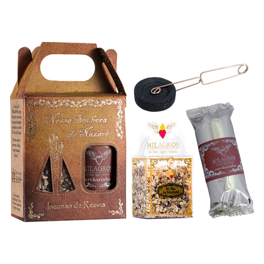Milagros Our Lady of Nazareth Mini Incense Kit