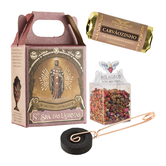 Milagros Our Lady of Tears Incense Mini Kit