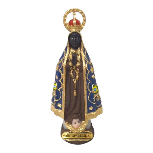 Our Lady of Aparecida 6.1 Inch Resin Statue