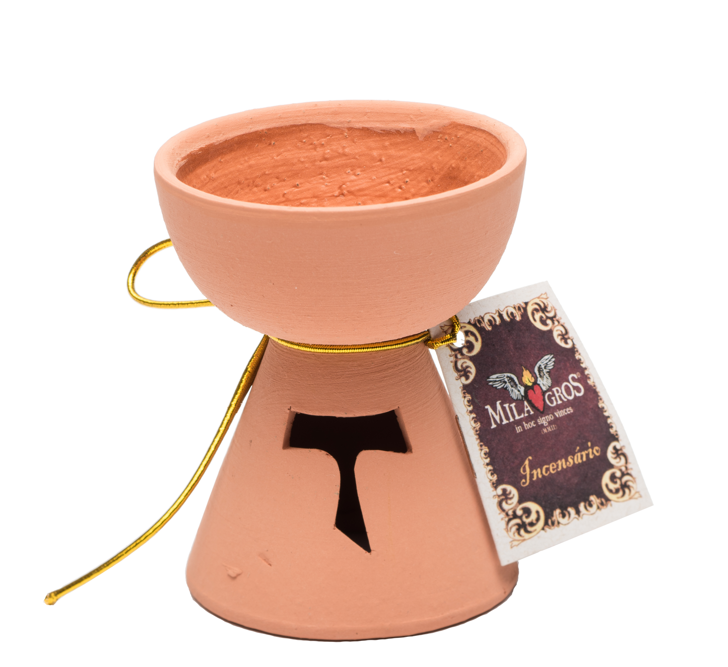 Milagros Ceramic Incense Burner - 3.5 Inch - Various Styles