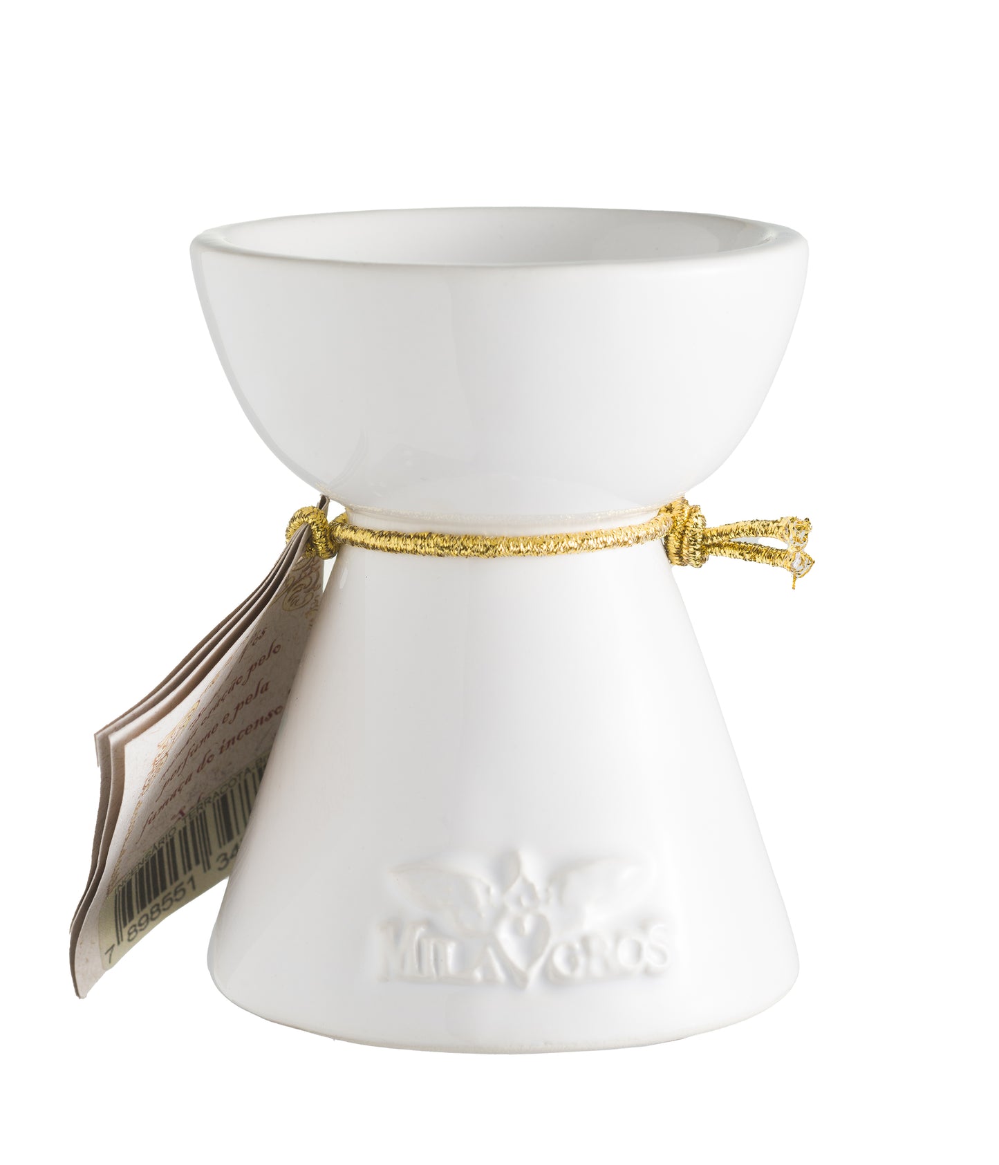 Milagros Ceramic Incense Burner - 3.5 Inch - Various Styles