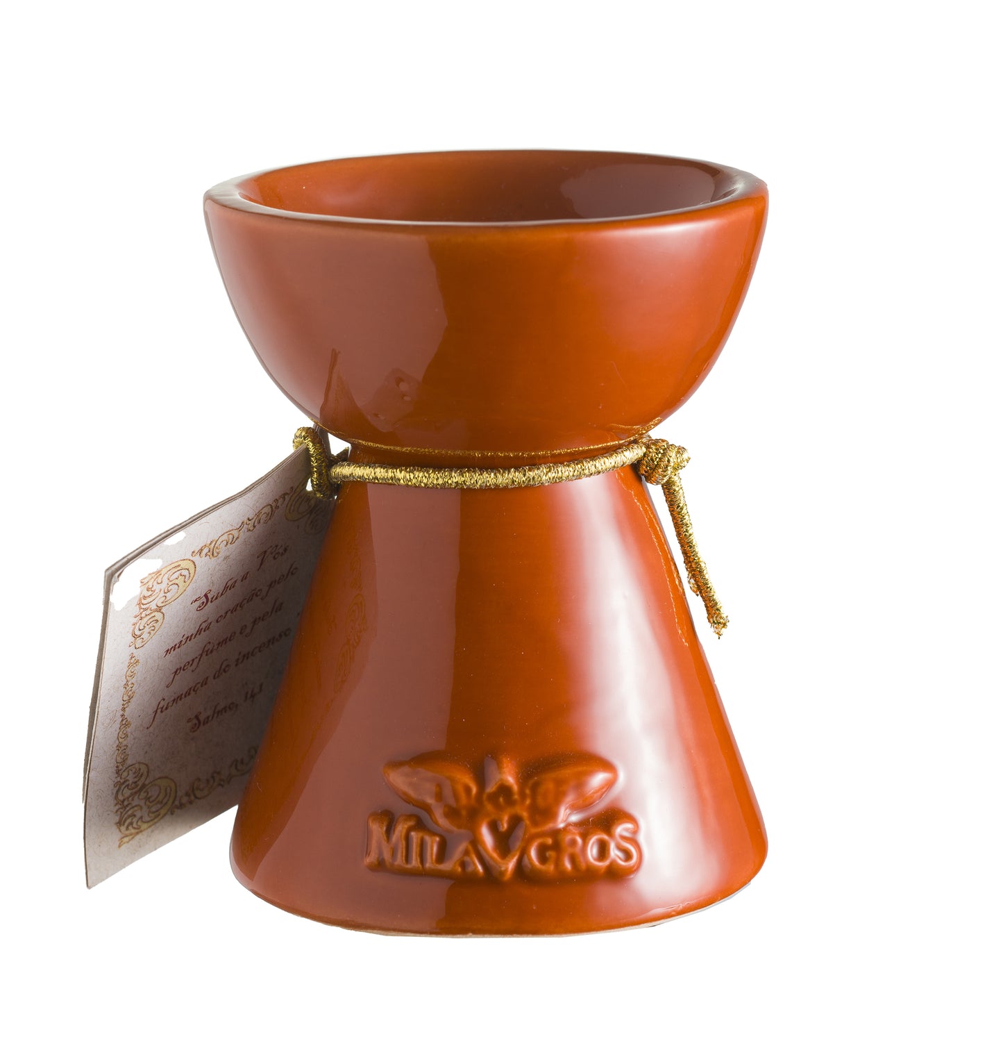 Milagros Ceramic Incense Burner - 3.5 Inch - Various Styles