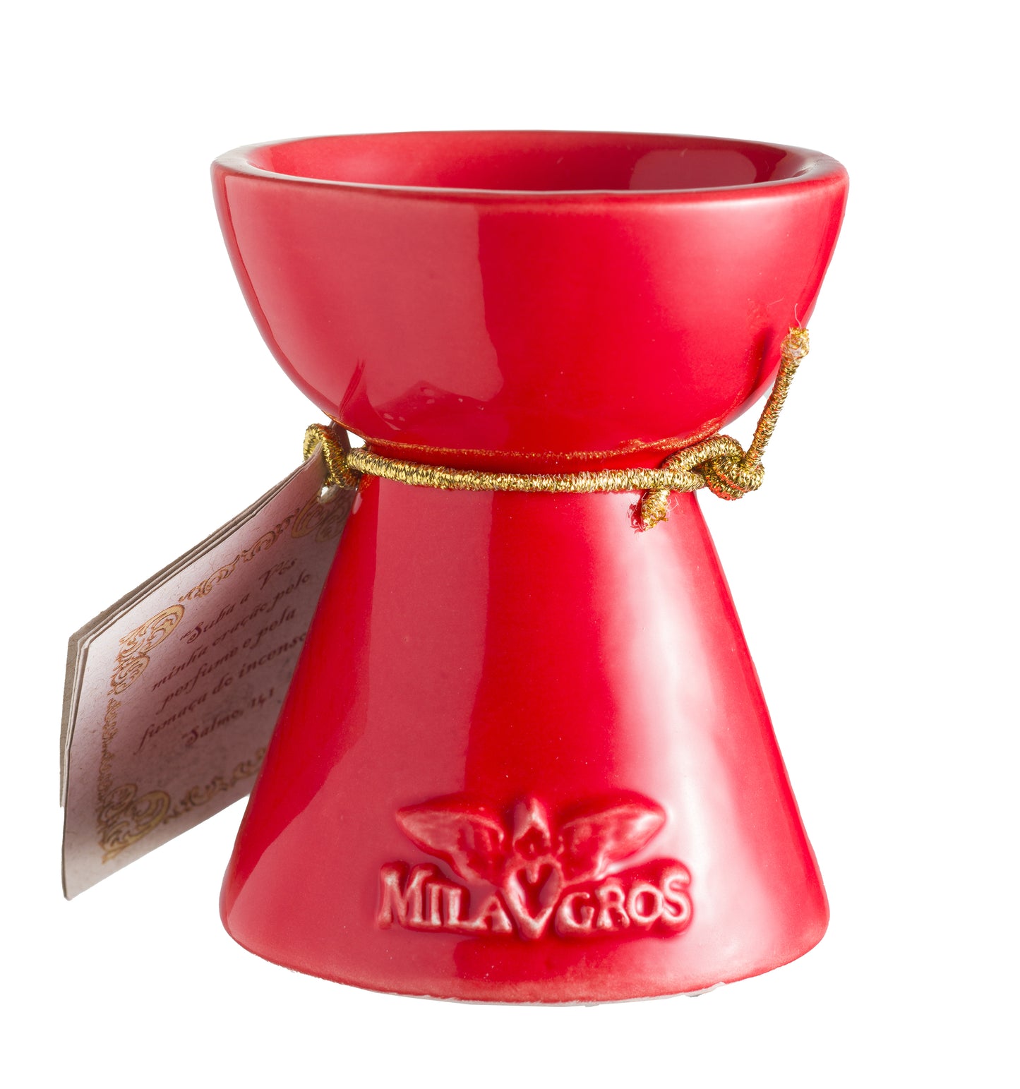 Milagros Ceramic Incense Burner - 3.5 Inch - Various Styles