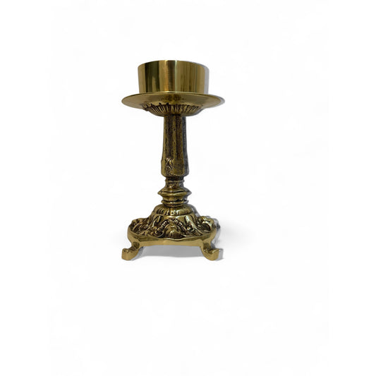 Bronze Candlestick 8.7 Inch for 3 Inch Candles