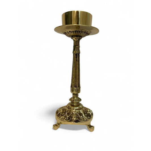 Bronze Candlestick 8.7 Inch for 3 Inch Candles