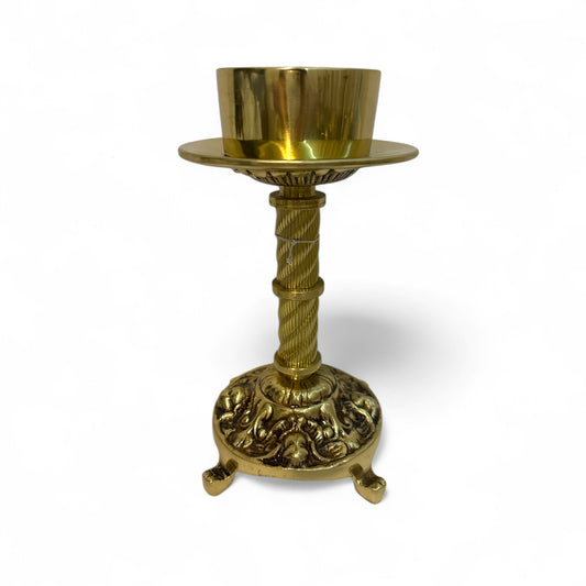 Bronze Candlestick 9.1 Inch for 3 Inch Candles