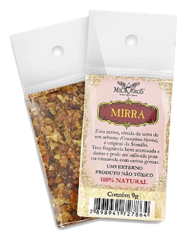 Myrrh Incense - Pure Resin, Multiple Weights (9g, 47g, 50g, 125g, 300g, 500g)