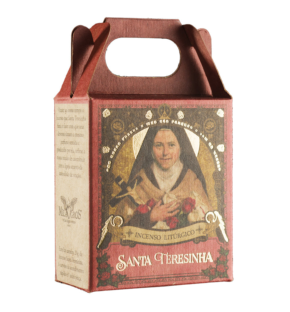 Milagros Saint Therese of Lisieux Mini Incense Kit (Santa Teresinha de Lisieux)