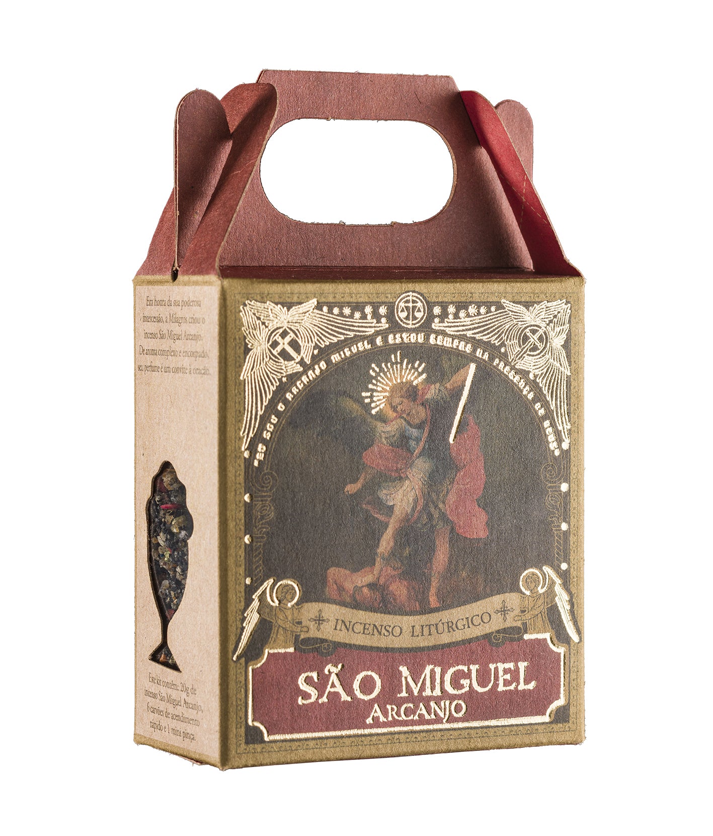 Milagros Saint Michael the Archangel Mini Incense Kit