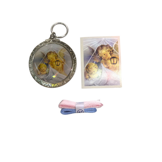 Nickel-Plated Crib Medallion 2 Inch