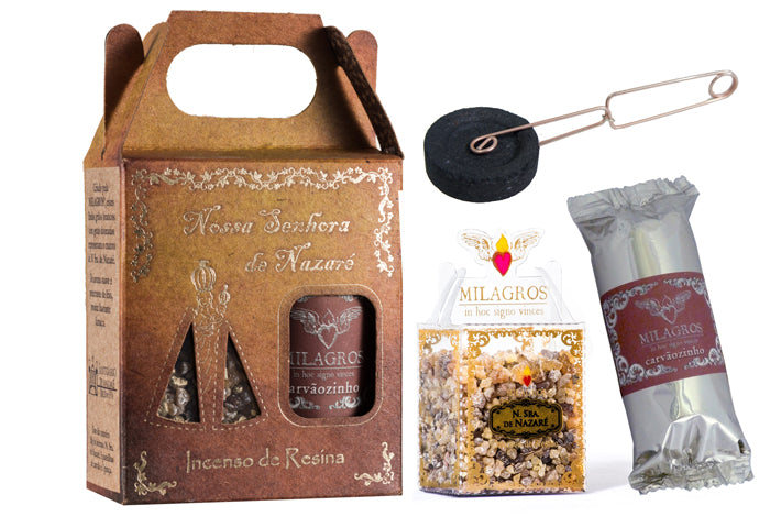 Milagros Our Lady of Nazareth Mini Incense Kit (N. Sra. de Nazaré)