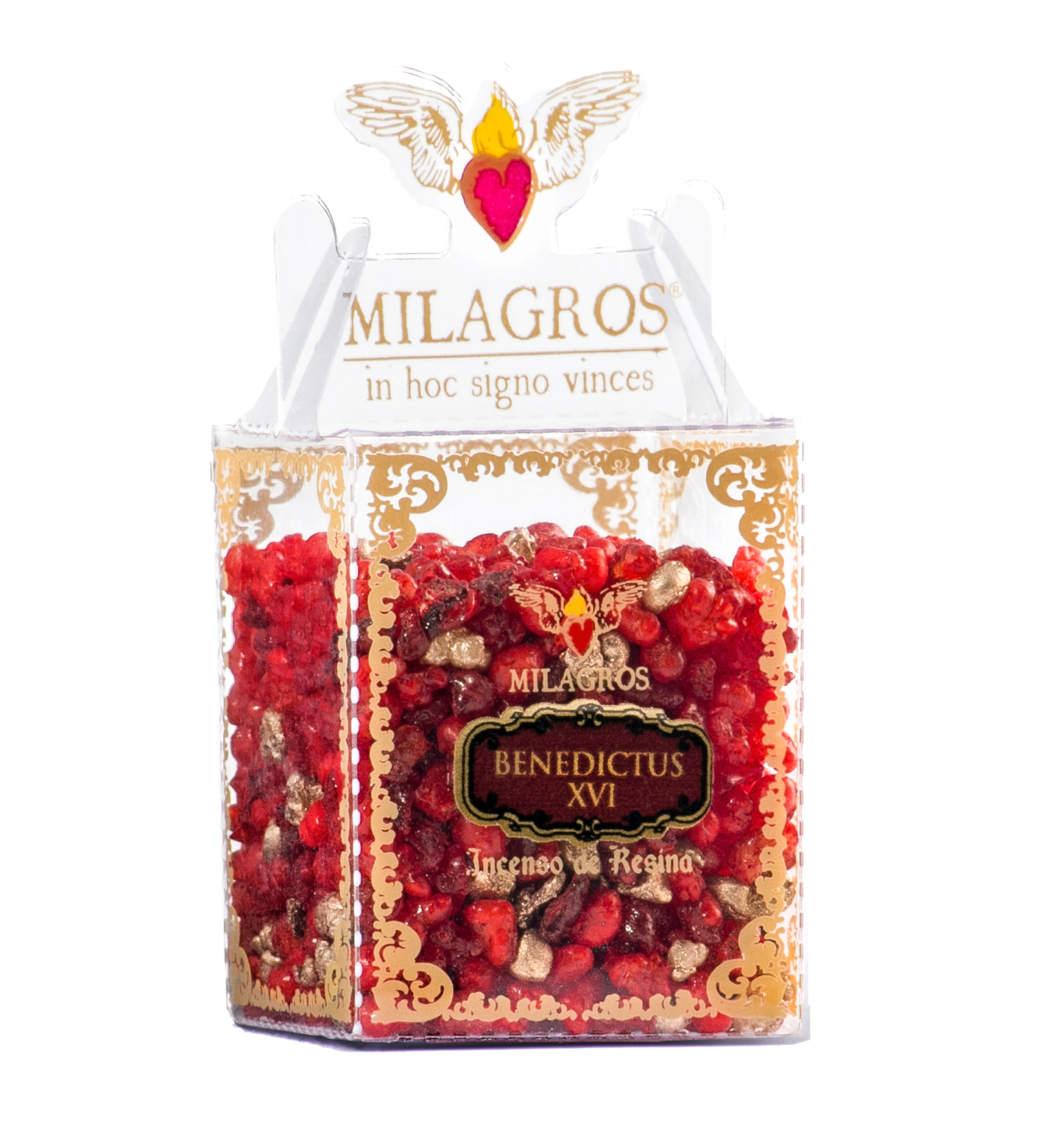 Milagros Benedictus XVI Mini Incense Kit with Tongs