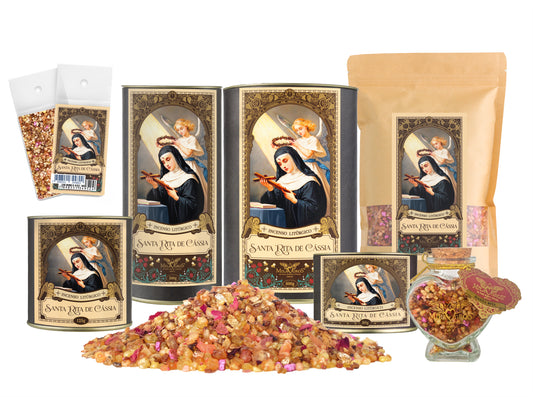Milagros Saint Rita of Cascia (Santa Rita de Cássia) Resin Incense - 0.3-17.6oz