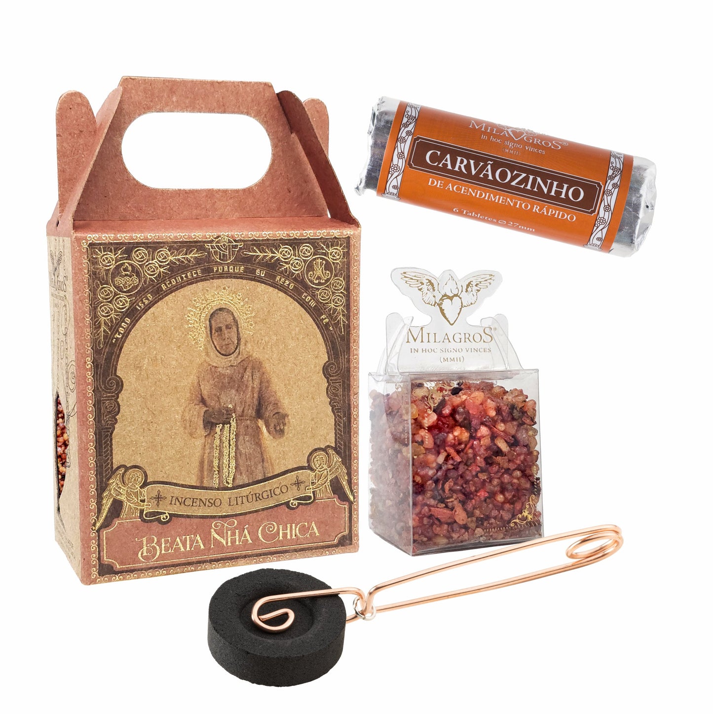 Milagros Beata Nhá Chica Incense Mini Kit