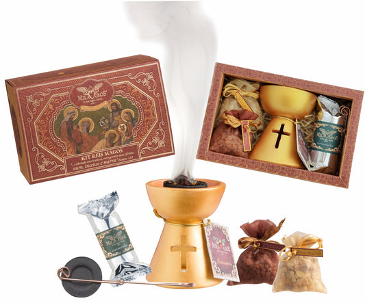 Milagros Three Wise Men Biblical Incense Kit