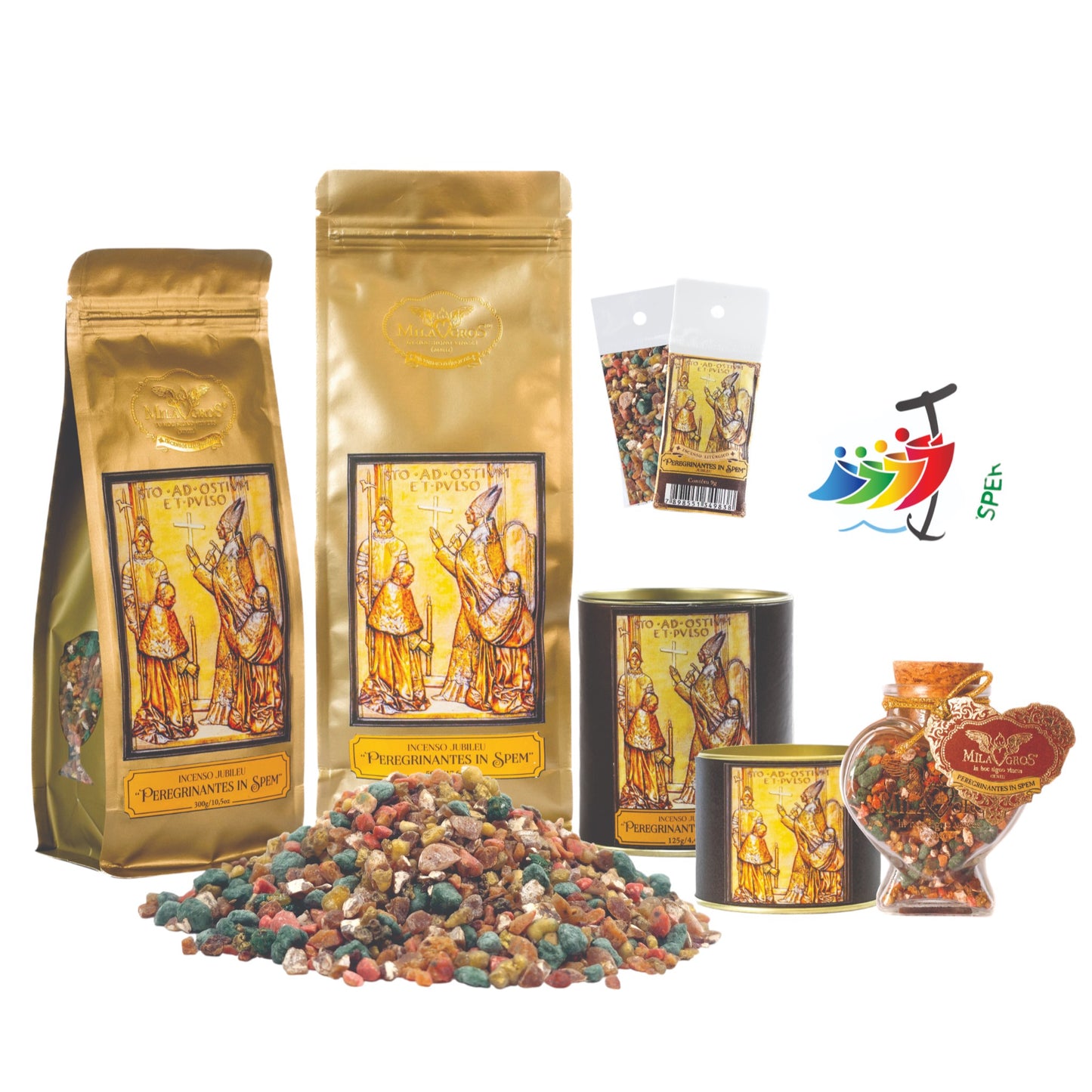 Milagros Peregrinantes in Spem Resin Incense - 0.3-17.6oz