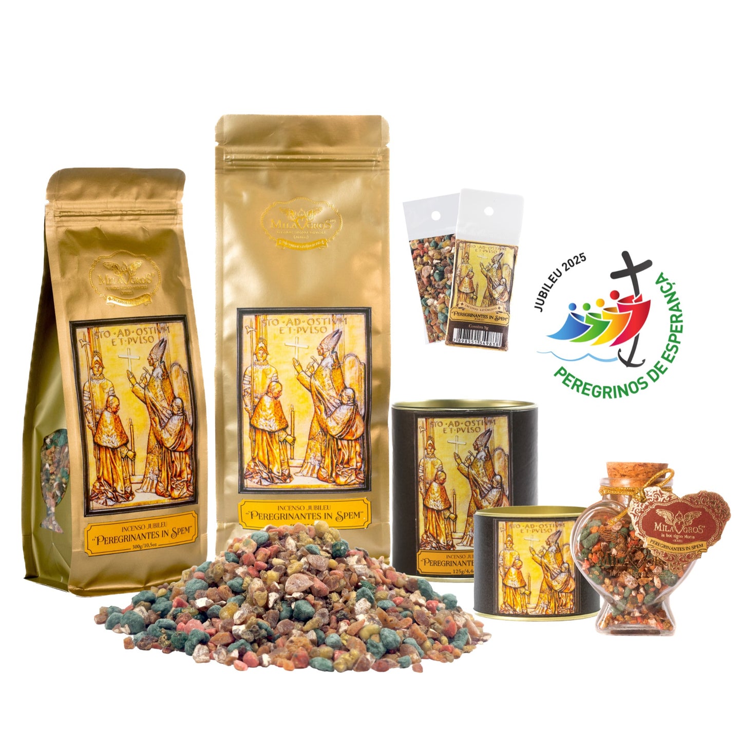 Milagros Peregrinantes in Spem Resin Incense - 0.3-17.6oz