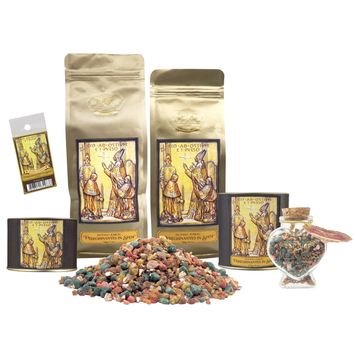 Milagros Peregrinantes in Spem Resin Incense - 0.3-17.6oz