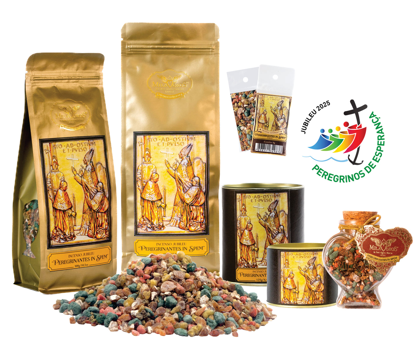 Milagros Peregrinantes in Spem Resin Incense - 0.3-17.6oz