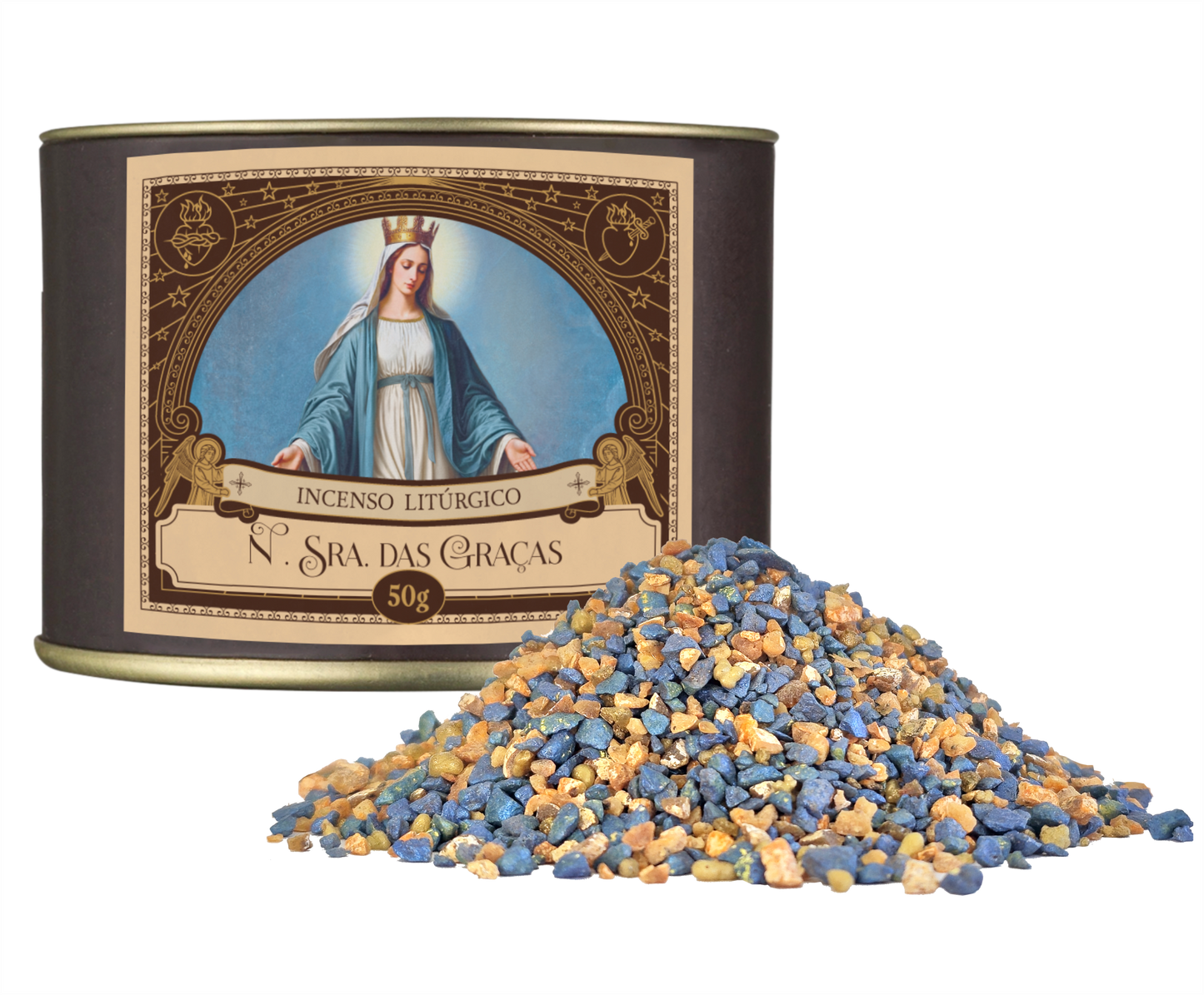 Milagros Our Lady of Graces Resin Incense - 0.3-17.6oz