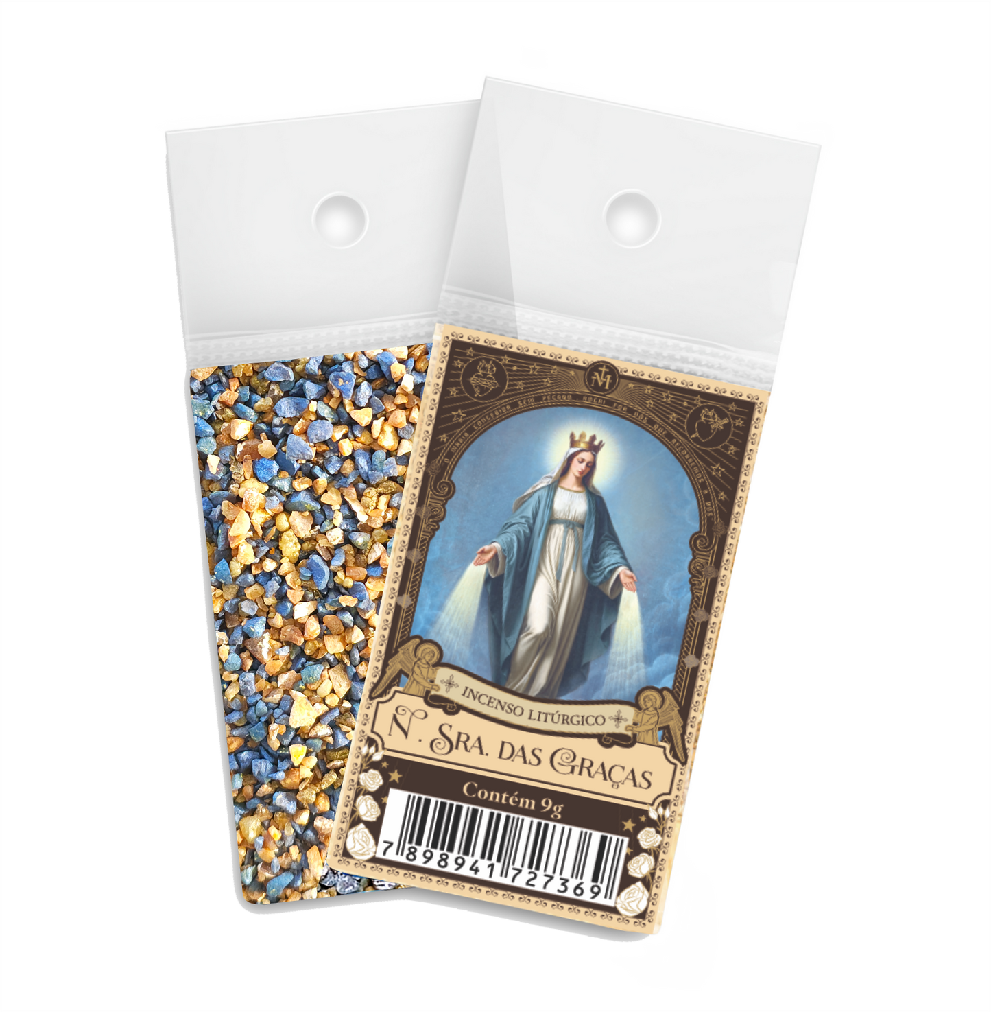 Milagros Our Lady of Graces Resin Incense - 0.3-17.6oz