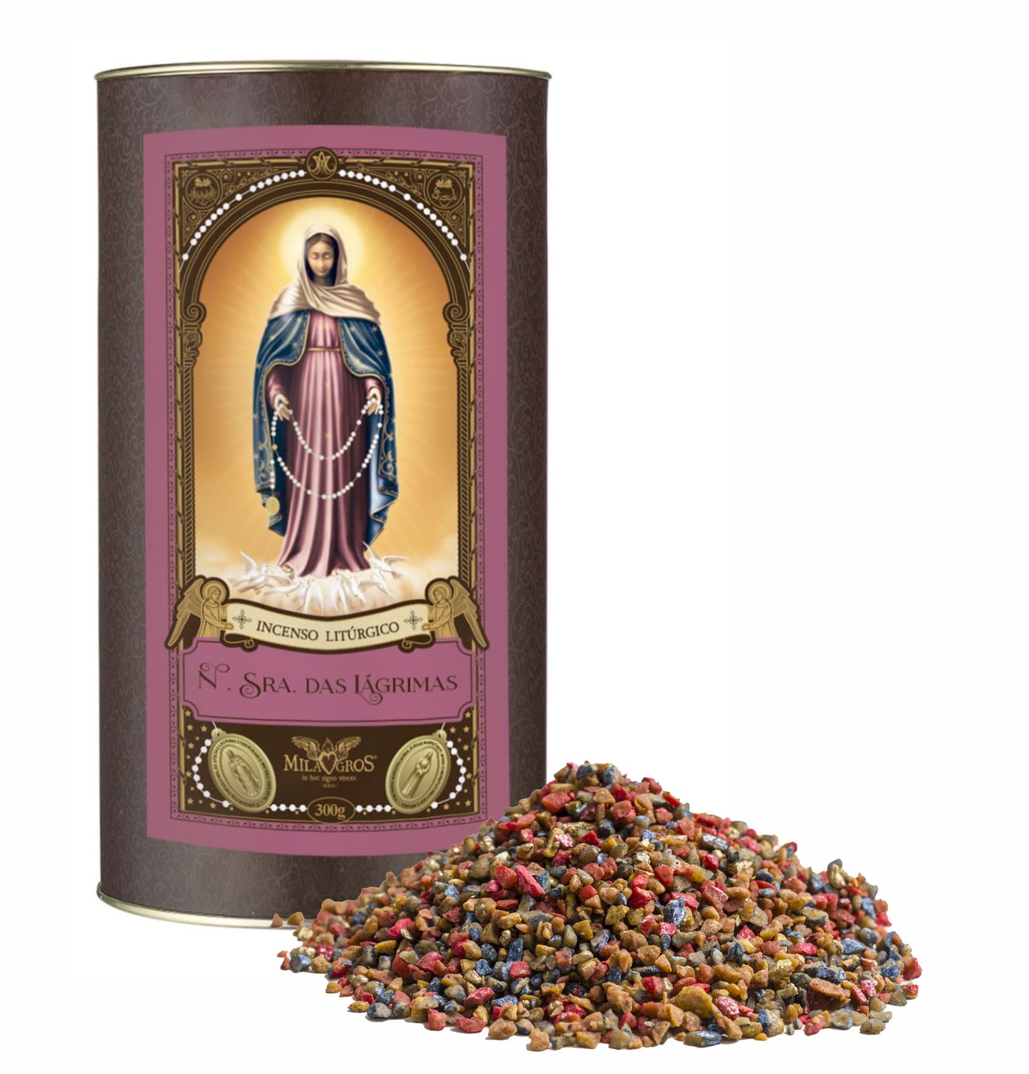 Milagros Our Lady of Tears (Nossa Senhora das Lágrimas) Resin Incense - 0.3-17.6oz