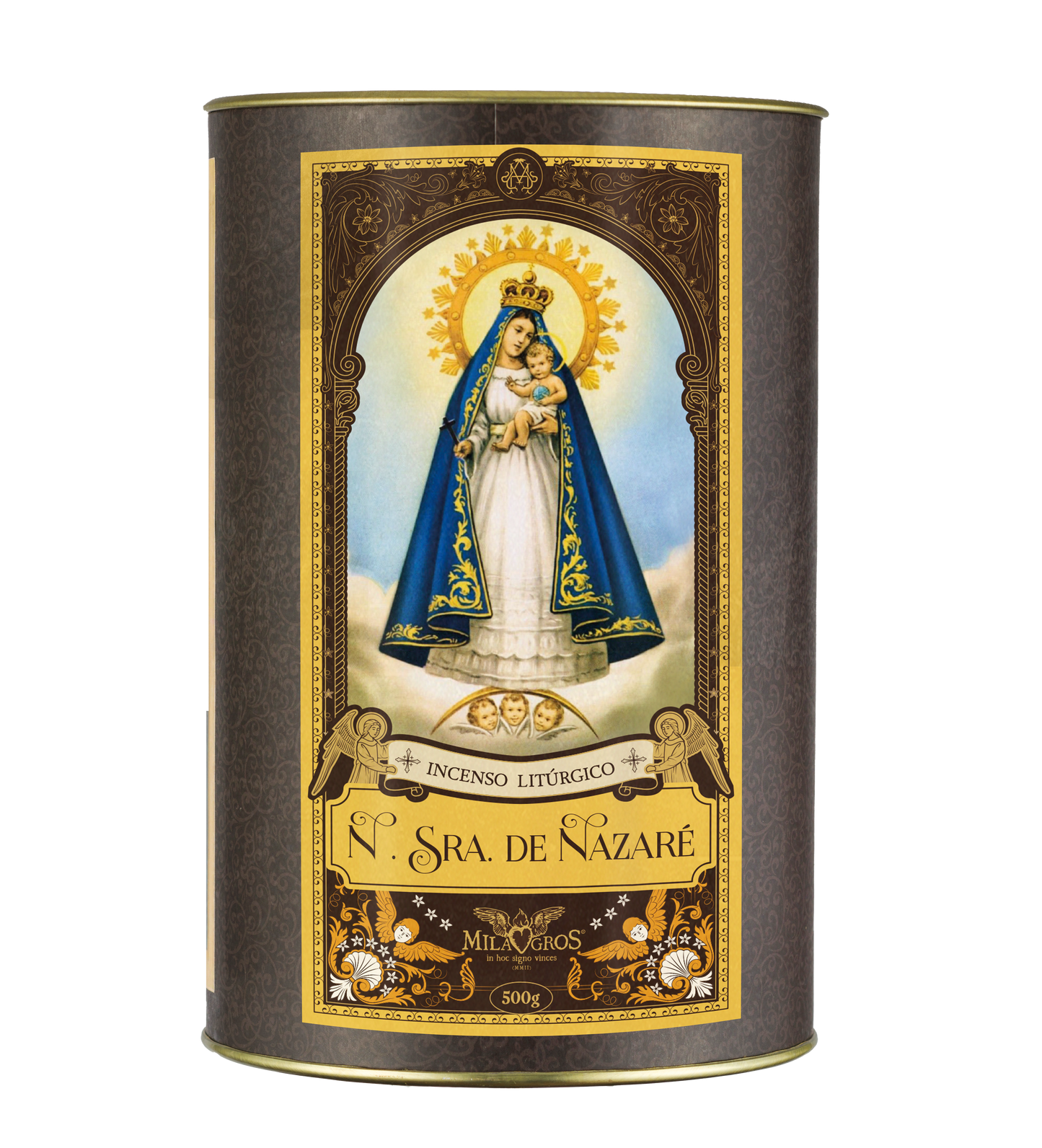 Milagros Our Lady of Nazareth (Nossa Senhora de Nazaré) Resin Incense - 0.3-17.6oz