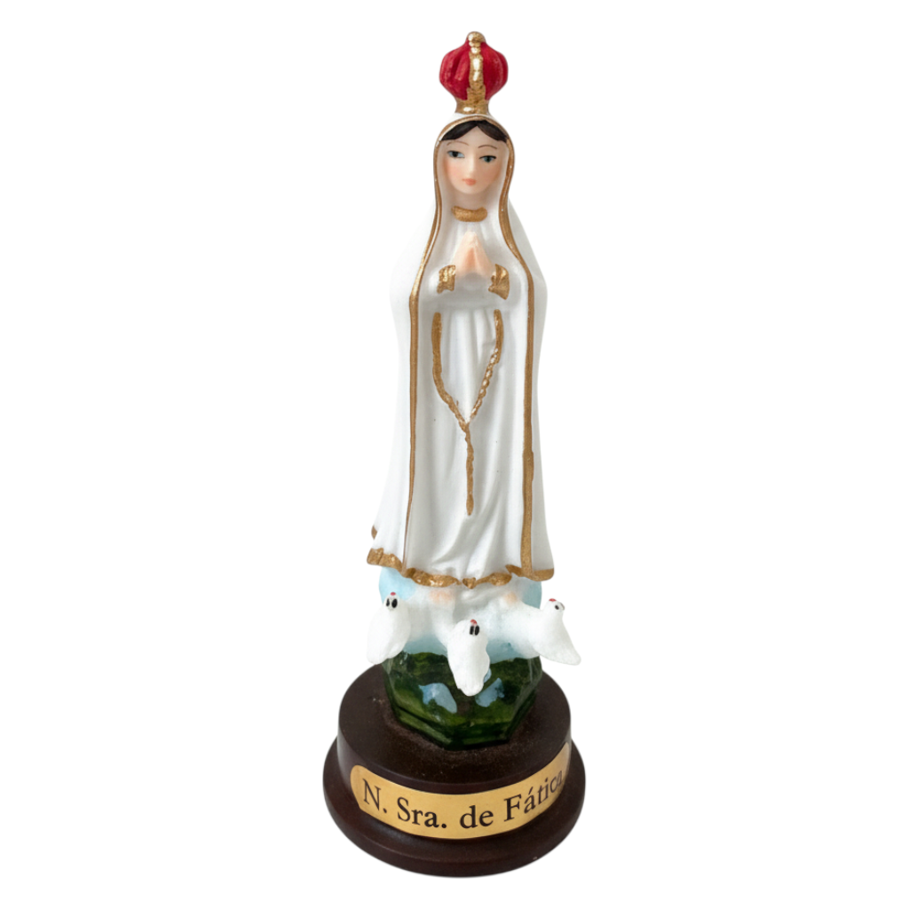 Our Lady of Fatima 2.8 Inch Resin Statue