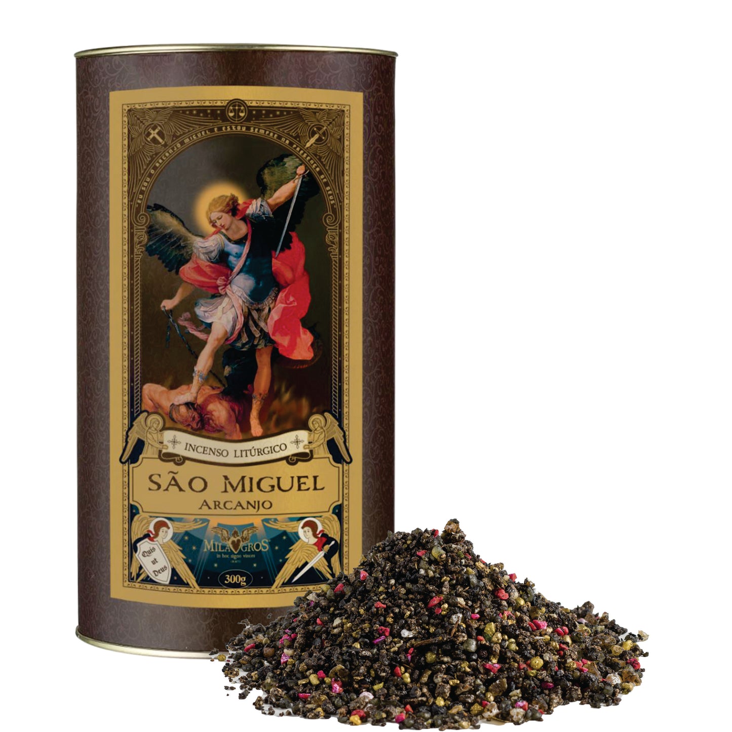 Milagros Saint Michael the Archangel Resin Incense - 0.3-17.6oz