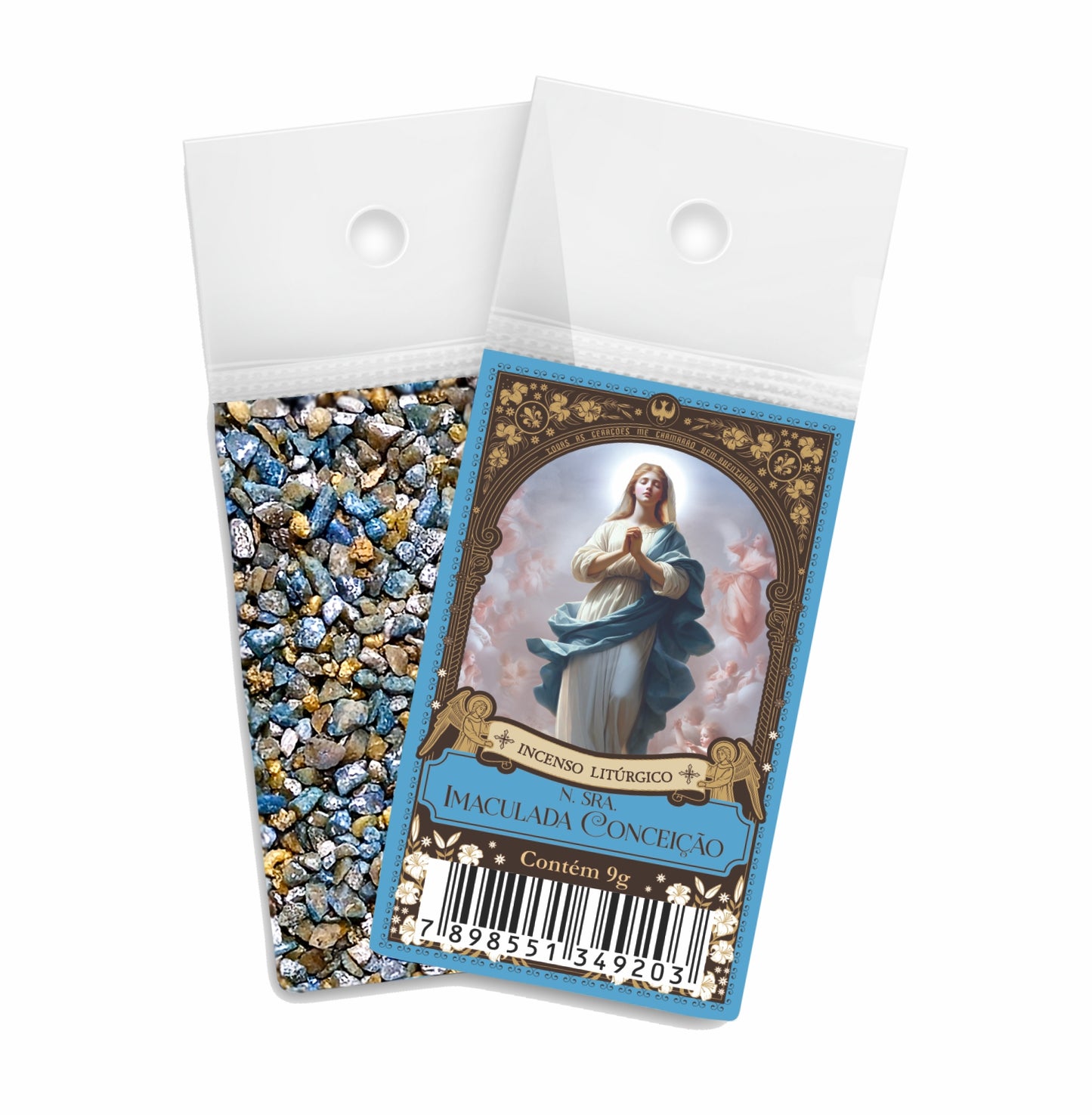 Milagros Immaculate Conception (Nossa Senhora Imaculada Conceição) Resin Incense - 0.3-17.6oz