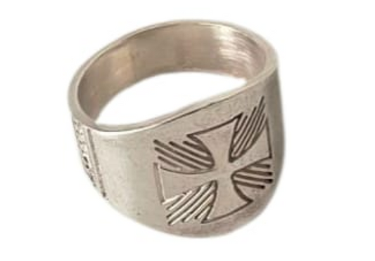 Sterling Silver  Episcopal Ring 925