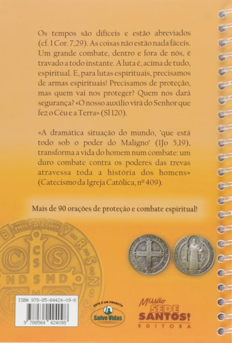Livro Orações de Proteção e Combate Espiritual - Pe. Márlon Múcio
