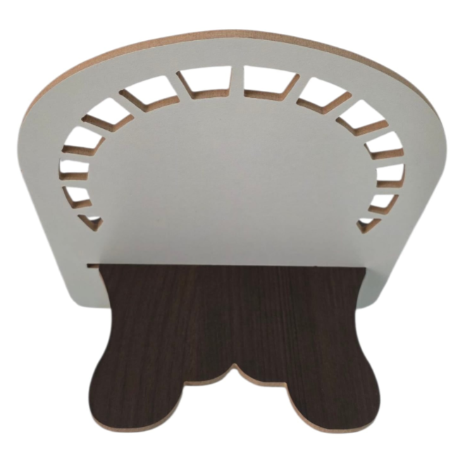 Saint-Resin Bible Stand Holder - Dark Tobacco MDF