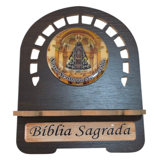 Saint-Resin Bible Stand Holder - Dark Tobacco MDF