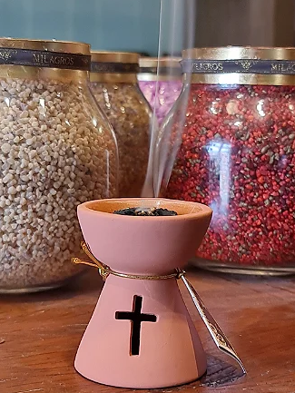 Milagros Ceramic Incense Burner - 3.5 Inch - Various Styles