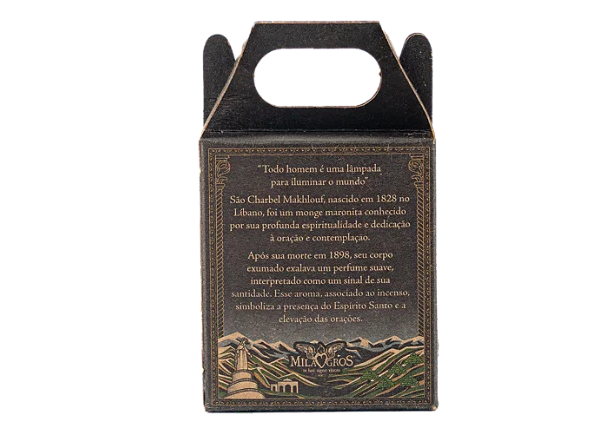 Milagros Saint Charbel Incense Mini Kit (São Charbel de Makhlouf)