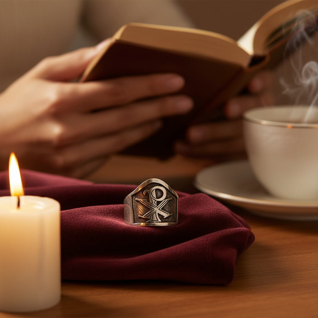 Episcopal Ring in Sterling Silver 925