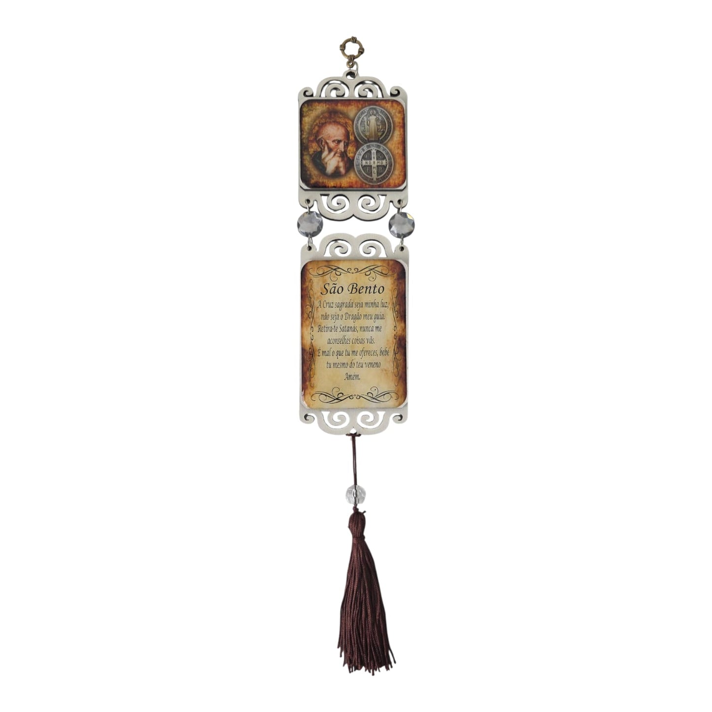 Pendulum Door Hanging with Religious Mandala Design