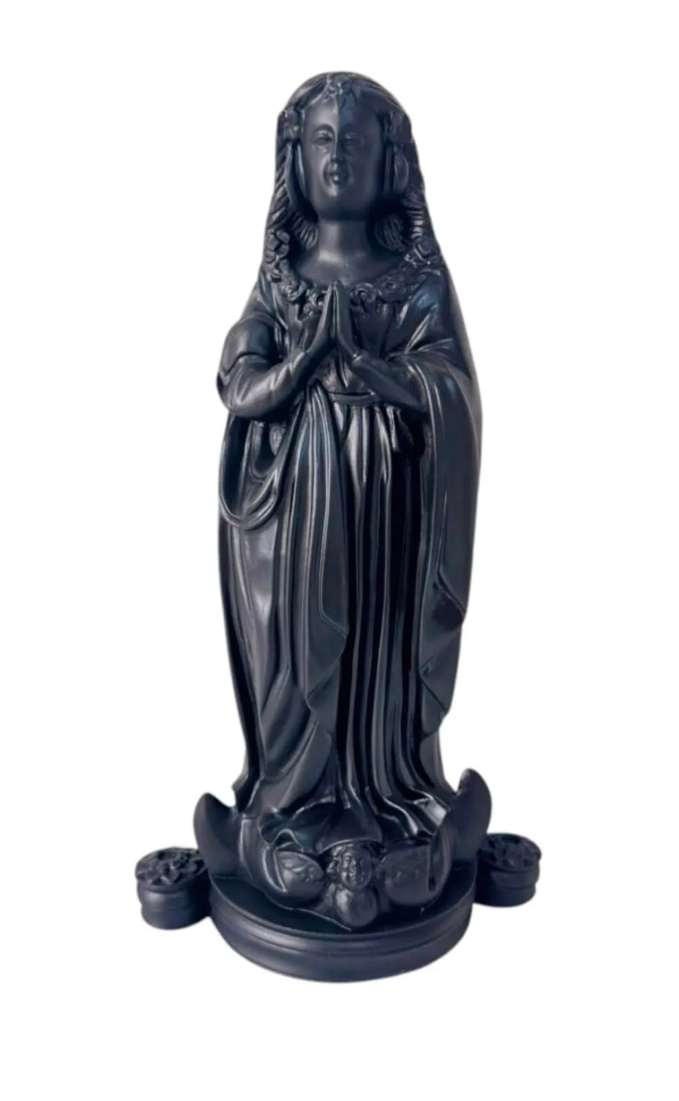 Facsimile of the Original Our Lady of Aparecida Statue - 7.9, 9.8, 13.8 Inch