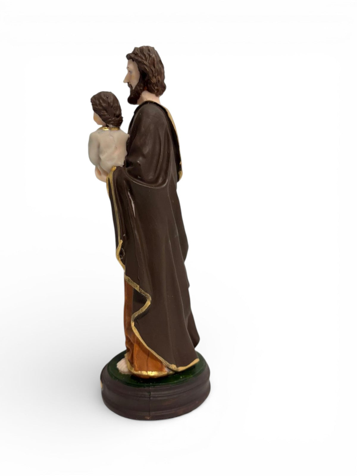 Saint Joseph Child Jesus Statue 8.3 Inch Resin