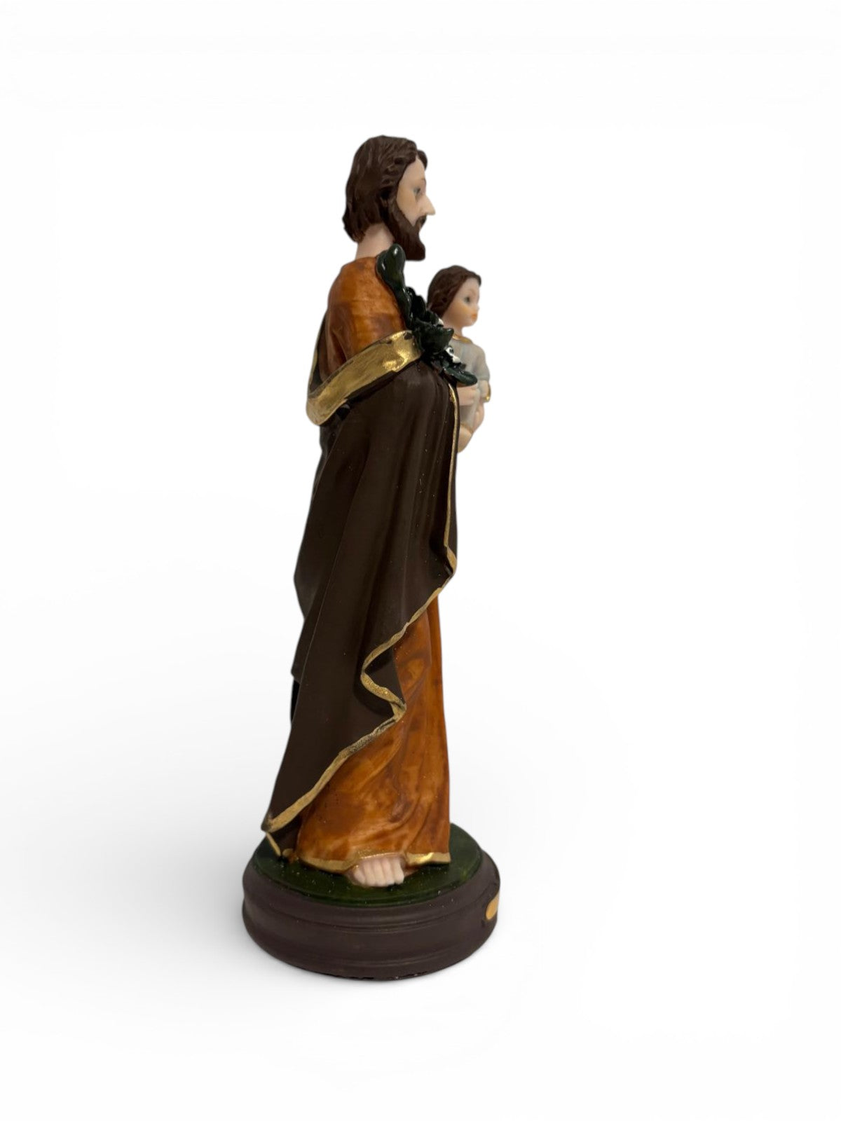 Saint Joseph Child Jesus Statue 8.3 Inch Resin