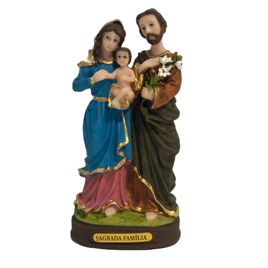 Holy Family 5.9 Inch Statue