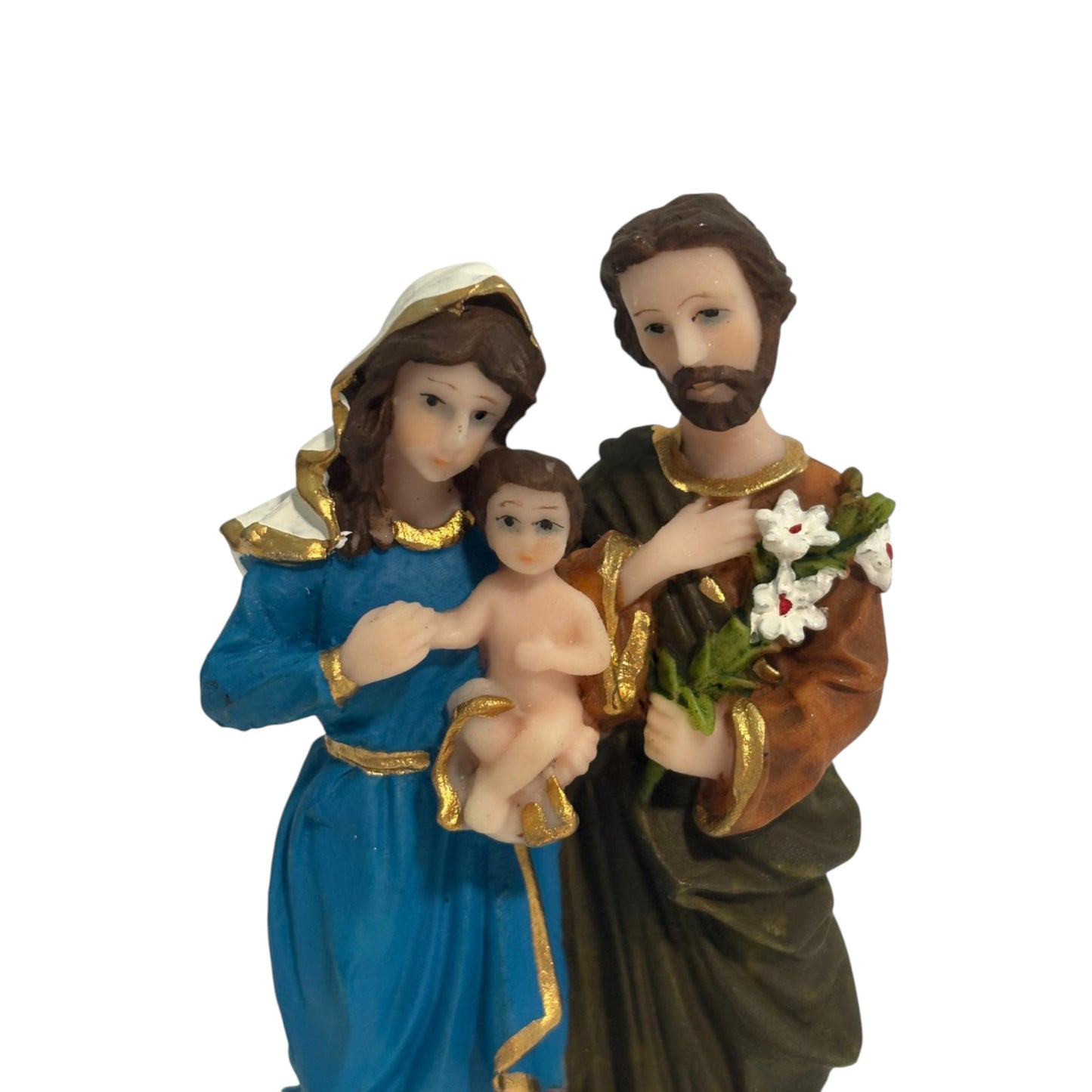 Holy Family 5.9 Inch Statue