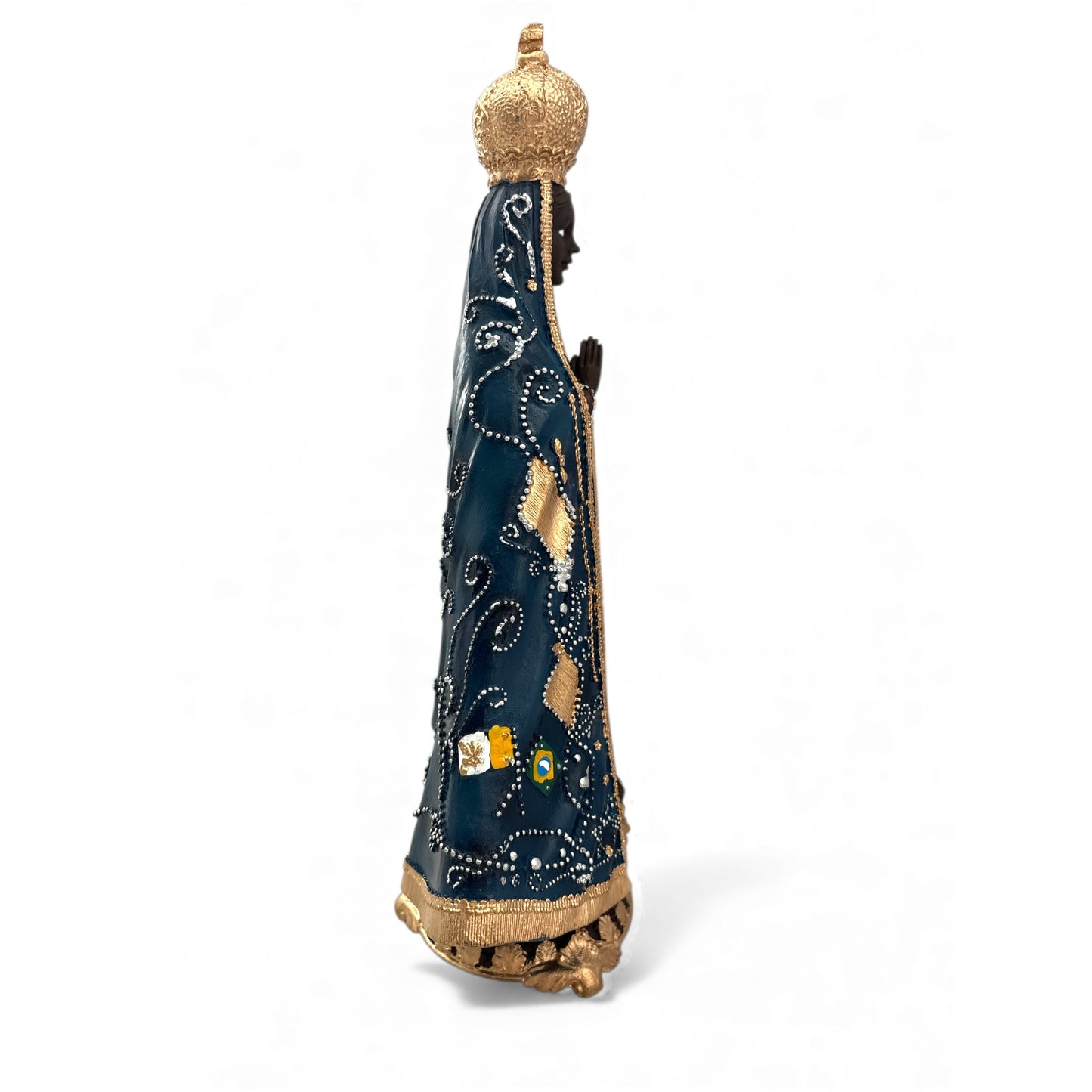 Our Lady of Aparecida Resin Statue – 13 Inch – Hand-Painted