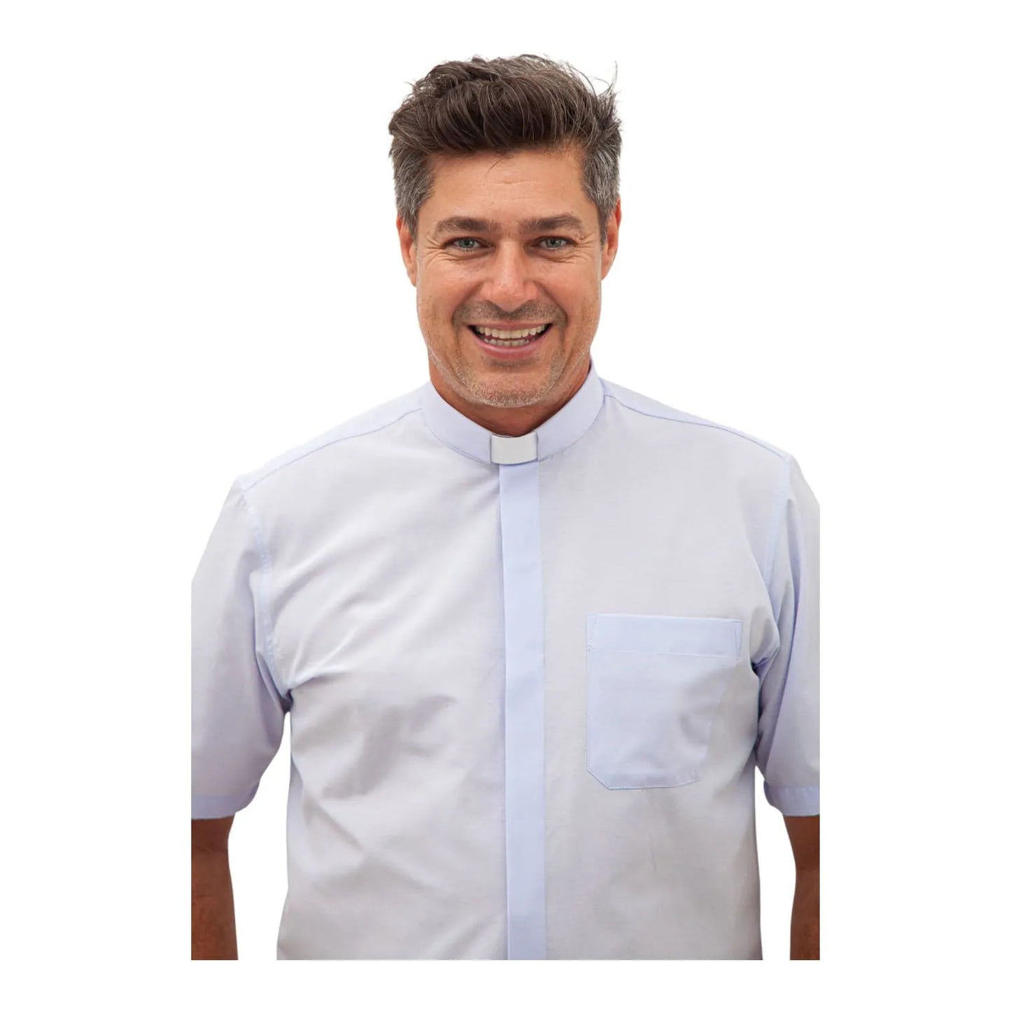 Clerical Shirt Short Sleeve - Various Colors