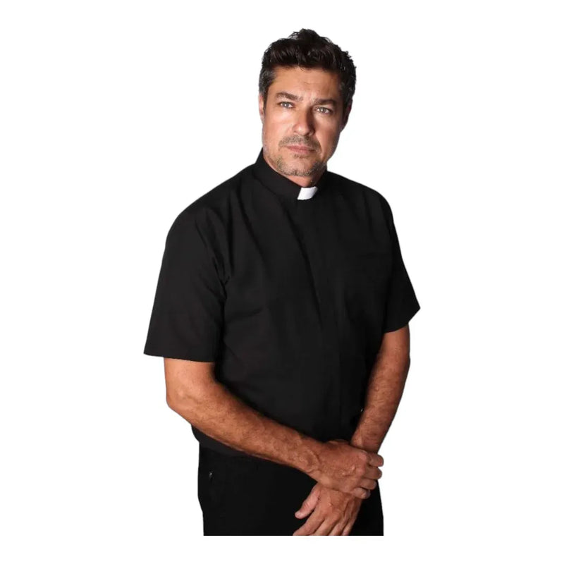 Clerical Shirt Short Sleeve - Various Colors