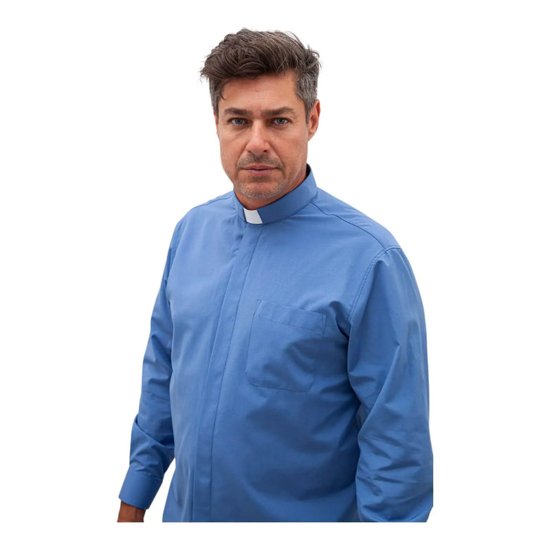 Clerical Shirt Long Sleeve - Various Colors