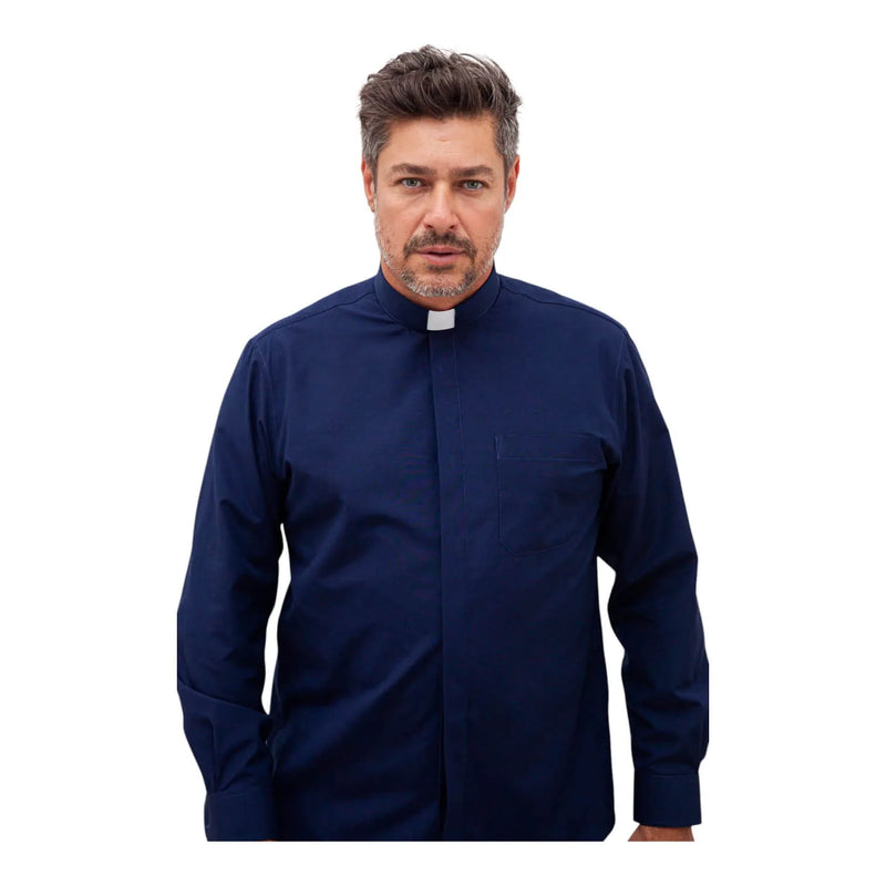 Clerical Shirt Long Sleeve - Various Colors