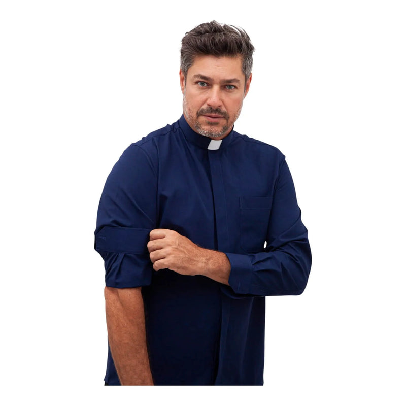 Clerical Shirt Long Sleeve - Various Colors